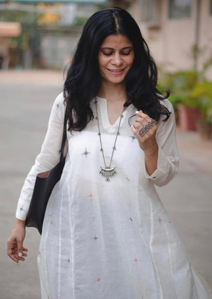 Mishika - Tribal Neckline (Made to order) *Price on Request