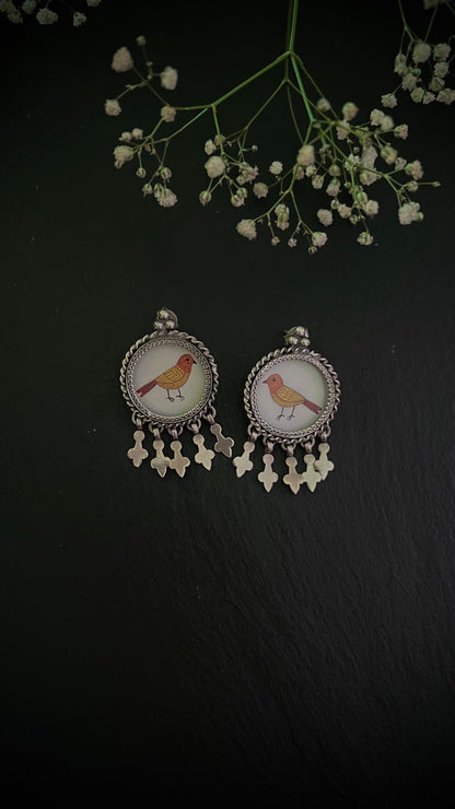 "Chidiya"- Elevate your style with the delicate elegance of our Chidiya Collection earrings.