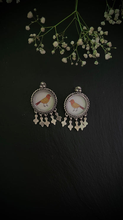 "Chidiya"- Elevate your style with the delicate elegance of our Chidiya Collection earrings.