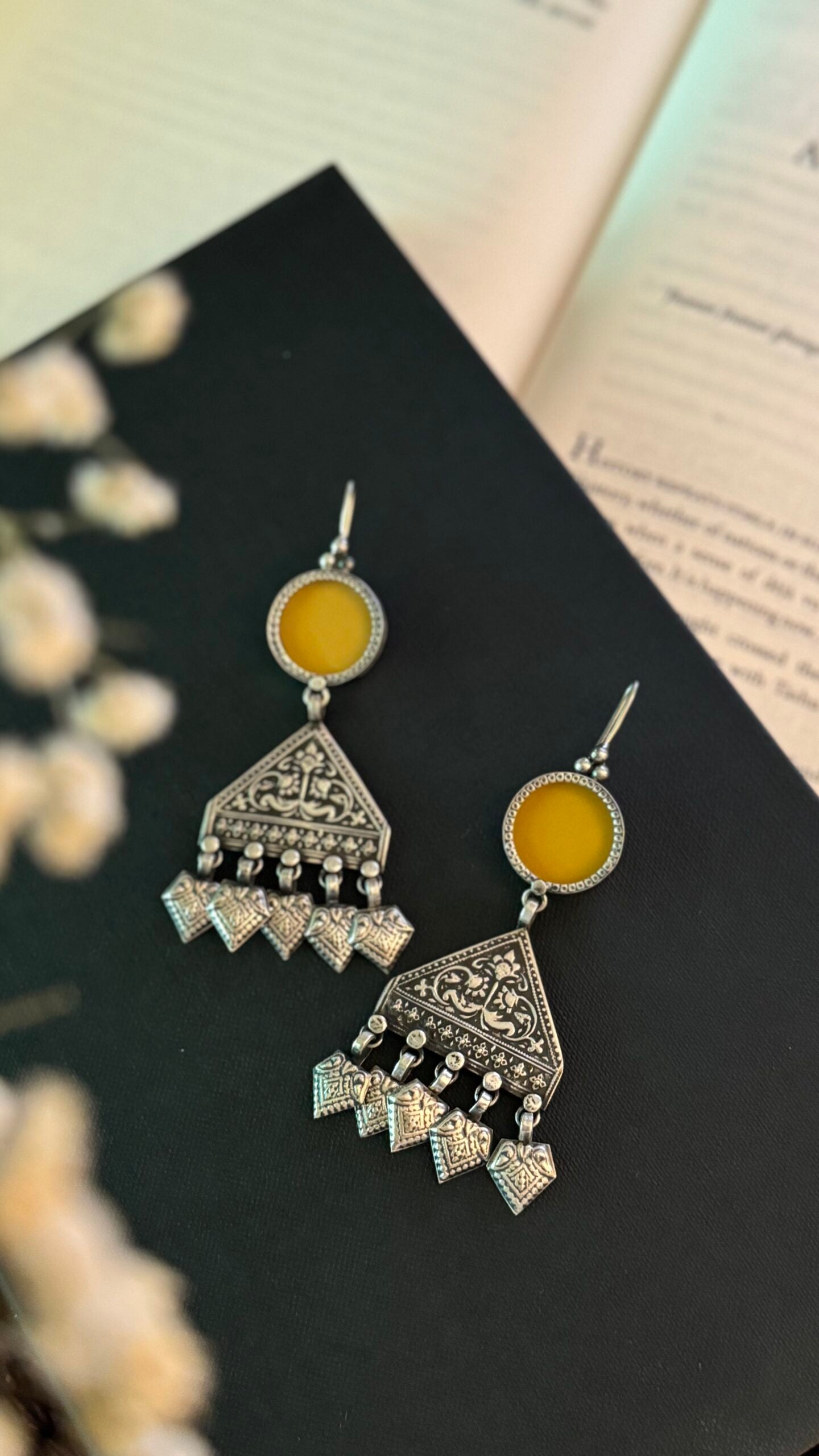 Boho Bindi  "Mango Yellow" - Adorn Your Spirit with Boho Elegance